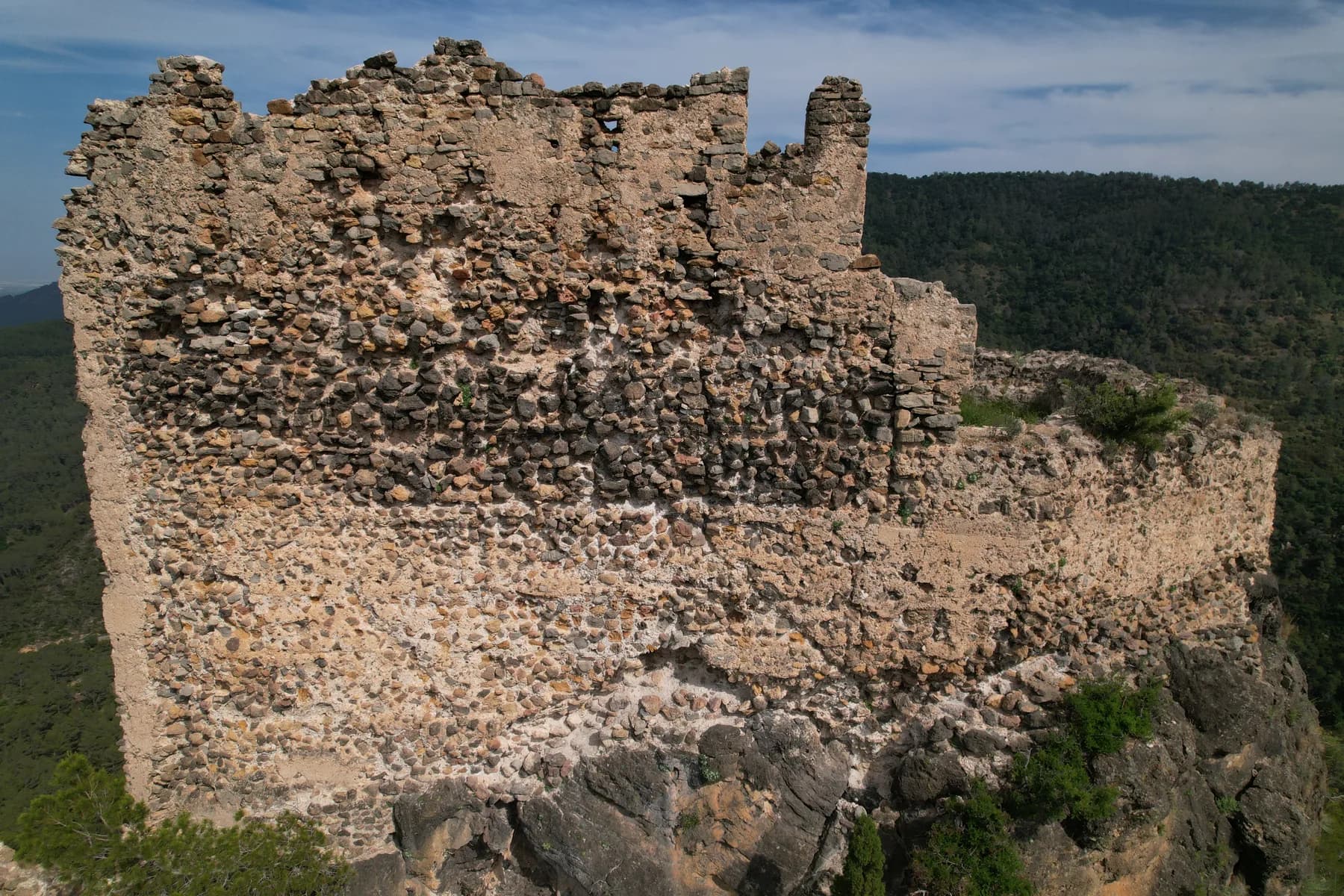 Detalle del muro